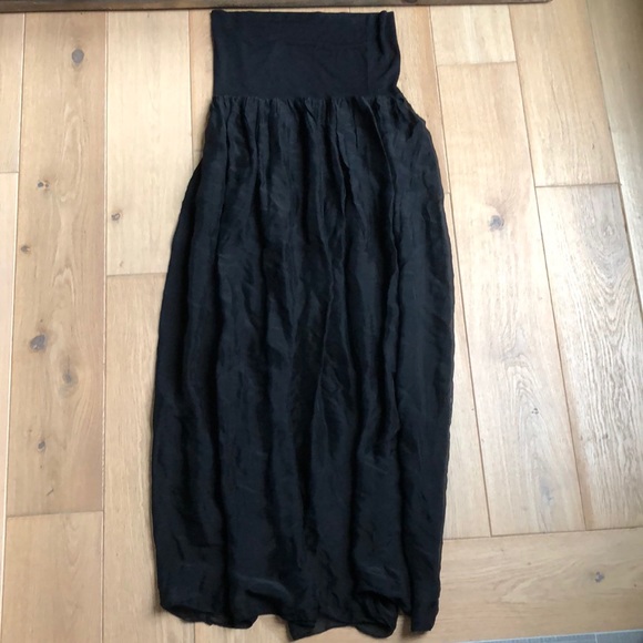 Maternity (or not) 2 in 1 REAL SILK skirt or dress - Picture 4 of 5